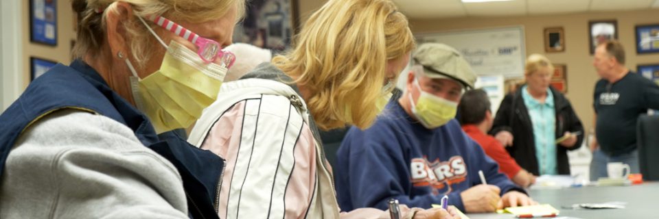 Firefighter Cancer screening in Chicago.