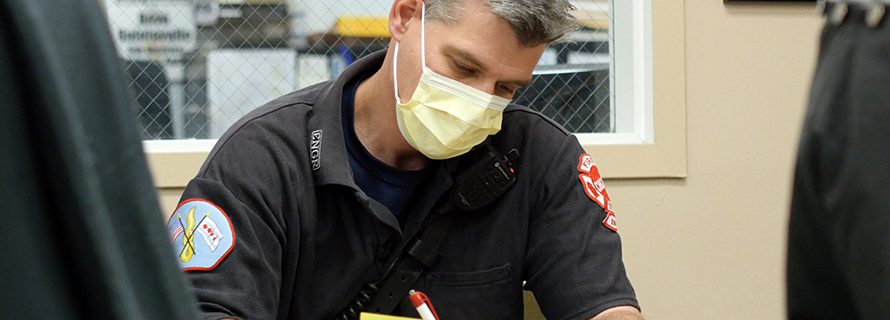 Firefighter cancer screening in Chicago.